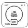 LG LSCE305ST - To Activate the Triple Cooking Zone - 1