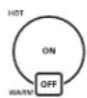 LG LSCE305ST - SELECTING THE COOKING ZONE - 1