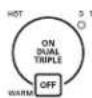 LG LSCE305ST - To Activate the Triple Cooking Zone - 2