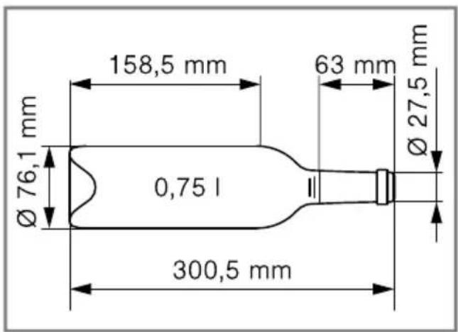 GAGGENAU RW404761 - Guardar la máxima cantidad de botellas estándar - 1