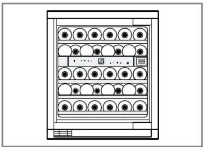 GAGGENAU RW404761 - Guardar la máxima cantidad de botellas estándar - 2