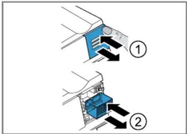 GAGGENAU RW404761 - Replacing the odor filter - 1