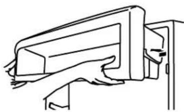 KITCHENAID KBBR306ESS - To Remove and Replace the Utility Bin: - 1