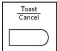 KITCHENAID KMT4203OB - remove toast: - 1