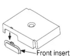 Front insert