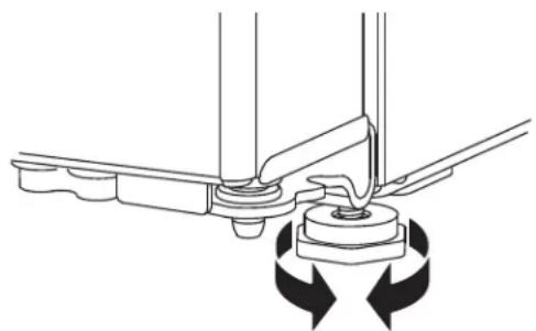 GE GNE25JGKBB - LEVEL THE REFRIGERATOR - 1