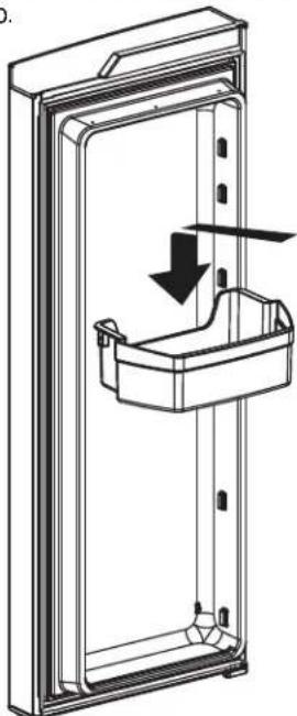GE GNE25JGKBB - Anaqueles de Puertas Ajustables (en algunos modelos) - 1