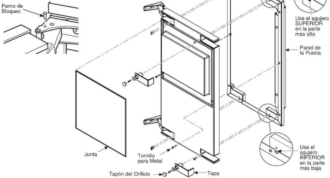 GE UNC15NJII - Adherencia del Panel de la Puerta - 2