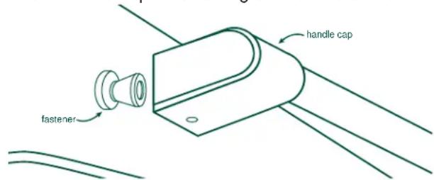 GE UNC15NJII - HANDLE REVERSING INSTRUCTIONS - 2