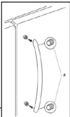 JENN-AIR JFC2290RTB - REFRIGERATOR DOOR HANDLES - 1