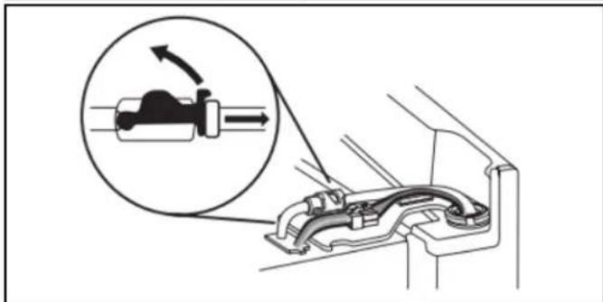 JENN-AIR JFC2290RTB - Remove Left-Hand Refrigerator Door - 3