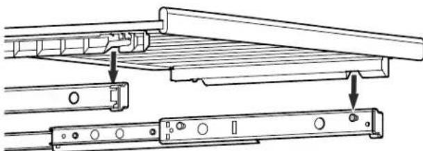 LIEBHERR WU3400 - Colocacion del estante de madera - 1
