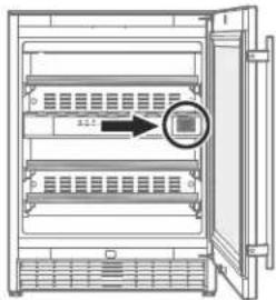 LIEBHERR WU3400 - Filtre à charbon actif: renouvellement de l'air assure - 1