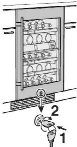 LIEBHERR WU3400 - UnlockING the appliance - 1
