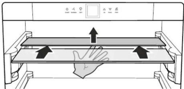 LIEBHERR RU 510 - Sectioned glass shelf - 1