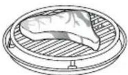 VIKING RVMHC330SS - Rejilla inferior (rejilla para asar a la parrilla) - para convecction, asar a la parrilla o mixta alta. - 1