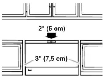 AMANA AZC31T15DW - Ventilation et dégagement - 1