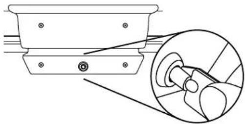 AMANA AZC31T15DW - Serrure à éjection de clé (sur certains modèles) - 1