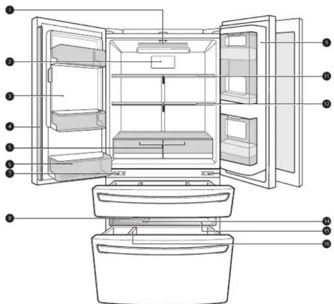 LG LRMVC2306S - ⑥InstaView Door-in-Door (Puerta-en-Puerta)† - 1
