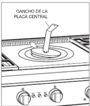 WOLF GR304LP - Preparación de la encimera francesa: - 2