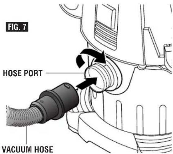 BOSCH VAC090S - Dry Vacuuming Notes: - 1