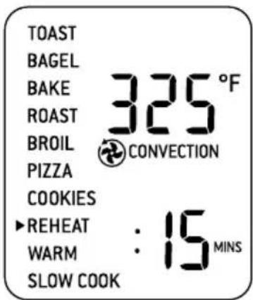 BREVILLE BOV845BSS - REHEAT FUNCTION - 1