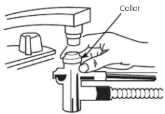 GE GPT225SGLWW - Connect the Unicouple to the Faucet (Portable Models Only) - 1