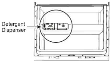 GE GPT225SGLWW - Detergent Dispenser - 1