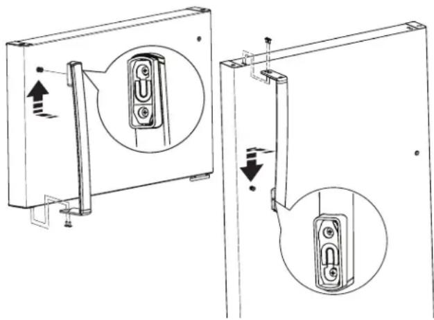 GE GTS17GSNRSS - REVERSING THE DOOR HANDLES - 1