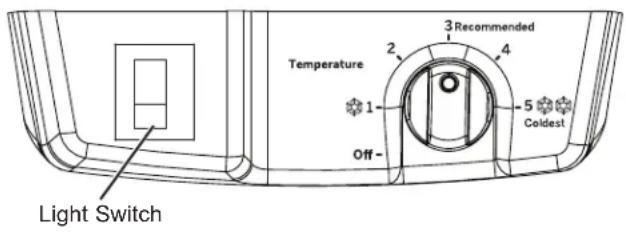 GE GTS17GSNRSS - Temperature Control - 1