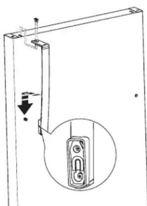 GE GTS17GSNRSS - HANDLEINSTALLATION - 2