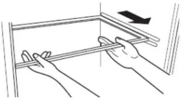 GE HME02GGMBB - REFRIGERATOR INTERIOR SHELVES - 1