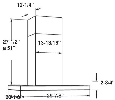 GE UVW9301SLSS - Hotte murale design intelligente de 30 po avec ventilation périphérique - 3