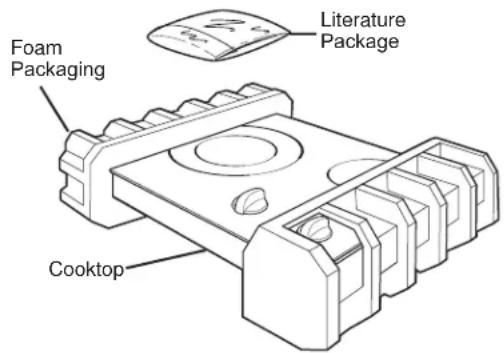 Foam Packaging Literature Package Cooktop