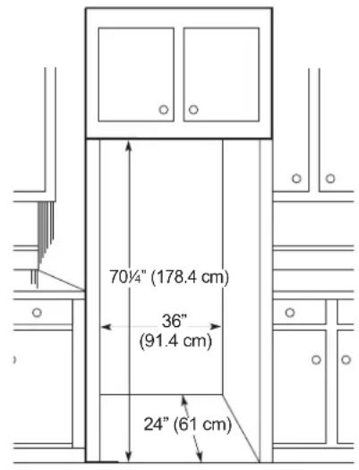 GE GSE23GGKWW - DIMENSIONES Y ESPECIFICACIONES - 1