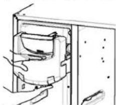 GE GSE23GGKWW - Models with a shelf above the ice bin - 4