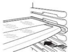 GE GSE23GGKWW - Clayette QuickSpace™ (sur certains modèles) - 1