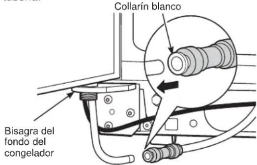 GE GSE23GGKWW - DESCONECTE EL ACOPLAMIENTO DE AGUA - 1