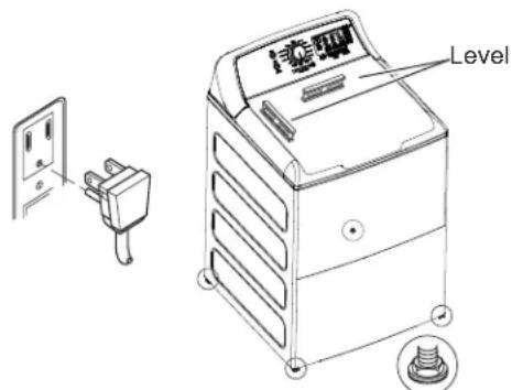 GE GTW845CSNWS - CONNECT POWER AND INSTALL - 1
