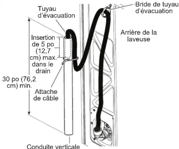 GE GTW845CSNWS - RACCORDEMENT DES FLEXIBLES D'EAU AUX ROBINETS D'ADMISSION - 4
