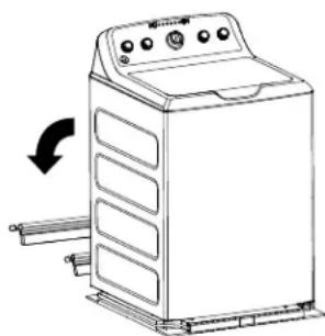 GE GTW845CSNWS - REMOVE THE BASE - 1