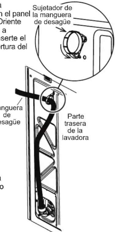 GE GTW845CSNWS - NOTA: Si se requiere una manguera de - 1