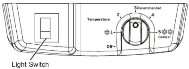GE GTE16DTNRWW - Temperature Control - 1