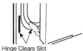 GE JTS5000DNBB - To remove the door: - 2