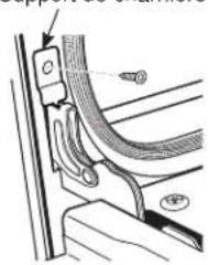 GE JTS5000DNBB - Pour enlever la porte : - 1