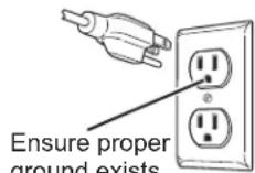 GE GNW128PSMWW - - Electrical Shock Hazard - 1