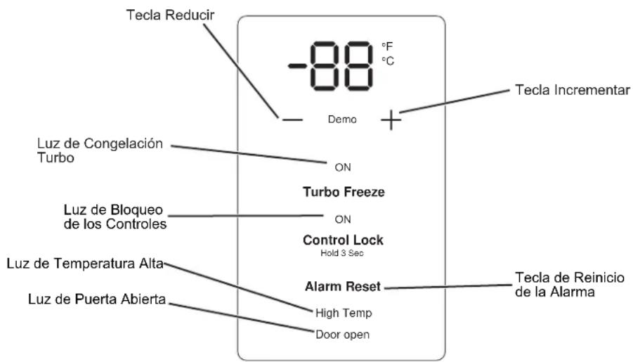 GE FUF21SMRWW - Control de Temperatura - 1