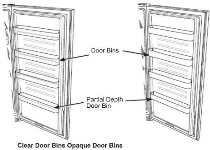 GE FUF21SMRWW - Door Bins - 1