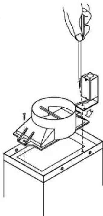 Fisher & Paykel HC30PHTX1N - ③ Attach ducting adapter and power connection box to the ventilation hood - 1