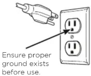 Fisher & Paykel WH2424P1 - Electric Shock Hazard - 1
